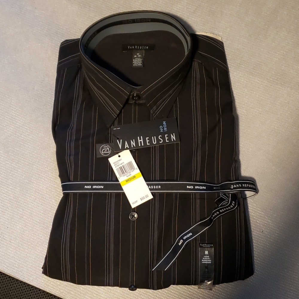 Mens Van Heusen Striped Shirt